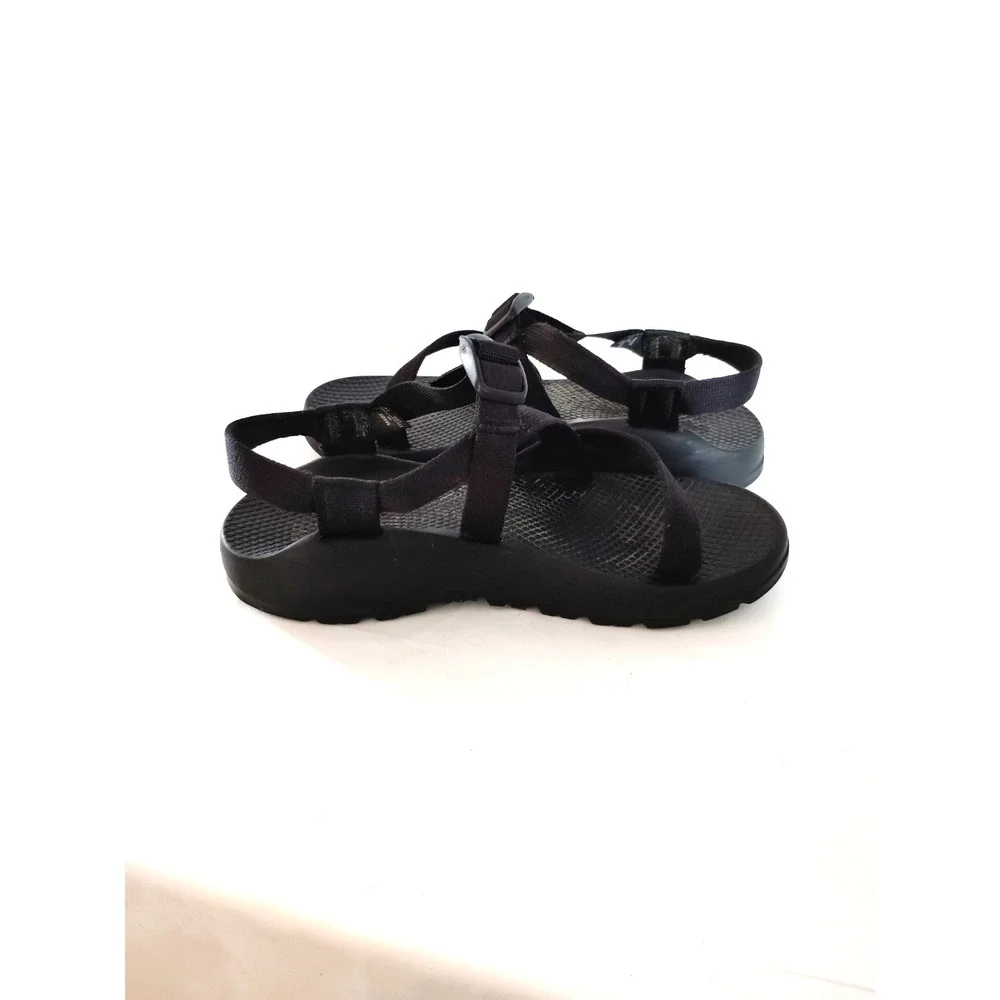 Chaco Z/1 Classic Black Webbing Adjustable Strap Hiking Sport Sandals Women 8